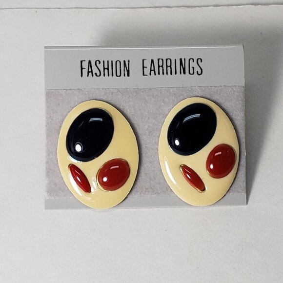 Elegant Oval Teardrop Earrings | Colorful 0.9-Inch | Women’s Fashion Jewelry - Picture 6 of 8